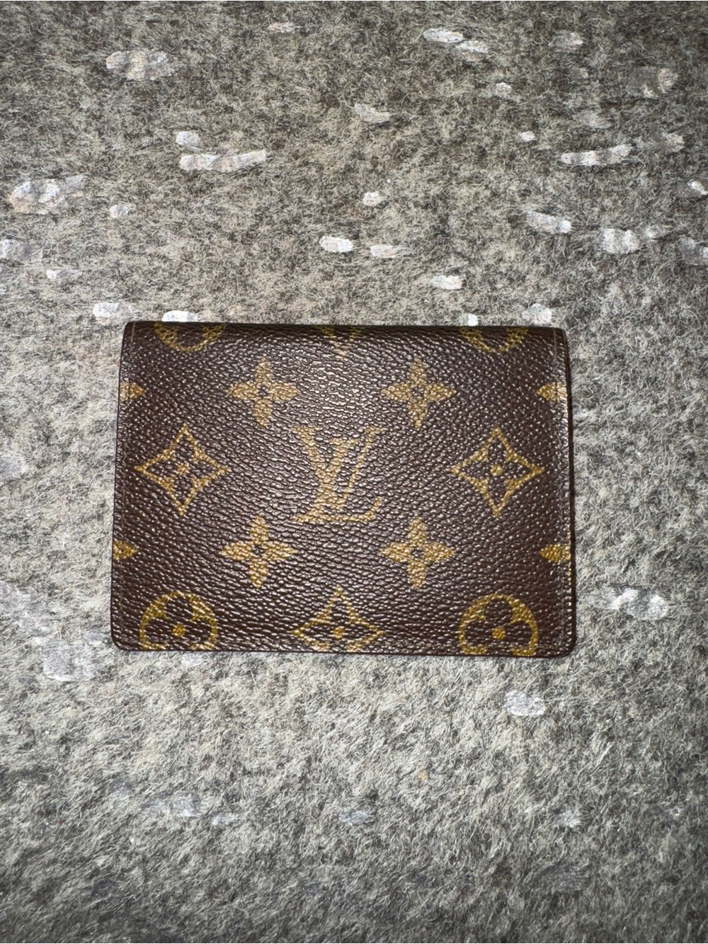 Louis Vuitton Brown Monogram Card Holder